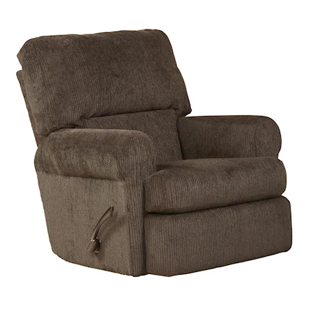 Rocker Recliner with Extra Padded Seat Back